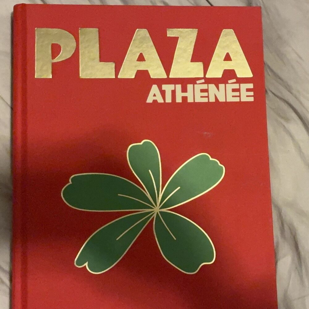 Plaza Athénée by Marc Lambron Assouline Hardcover Illustrated Paris Hotel Book